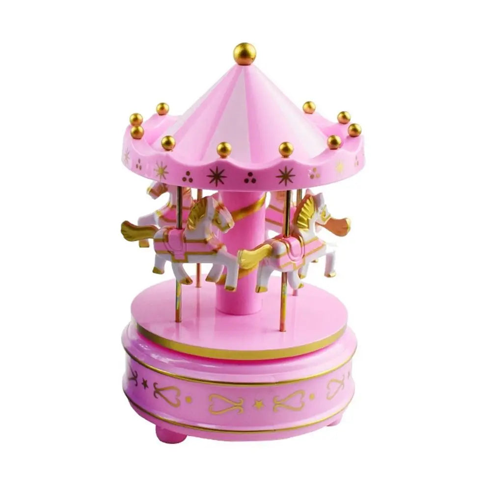 Holiday Carousel Music Box