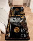 Black and gold / 100X150cm