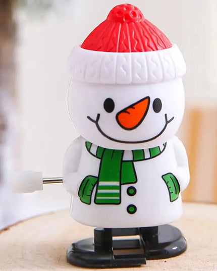 Whimsical Wonderland Wind-Ups: Festive Jumping &amp; Walking Figurines