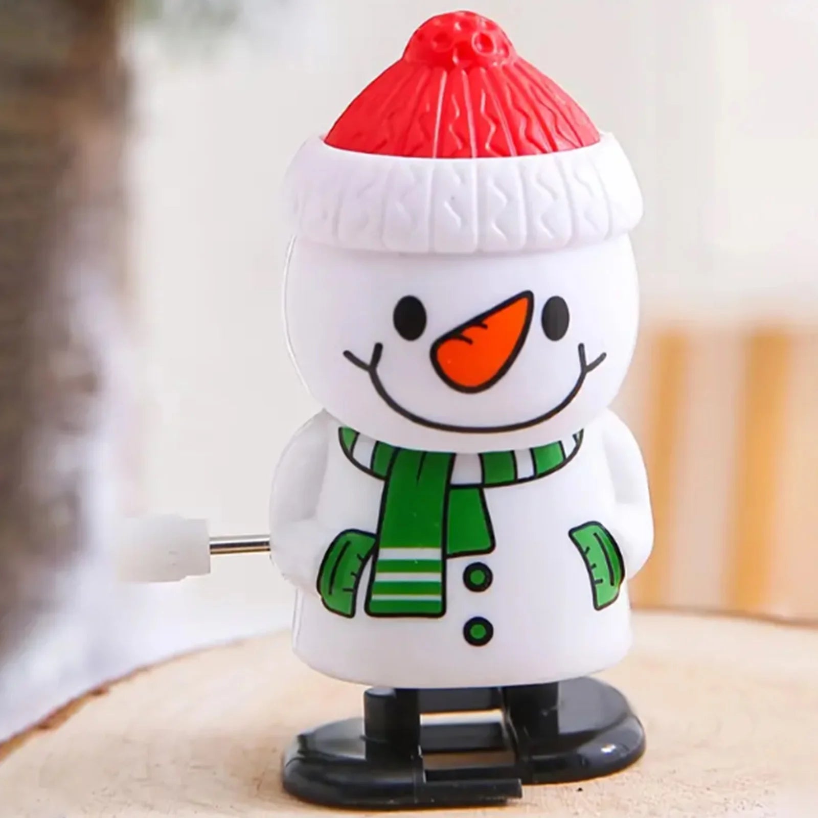 Whimsical Wonderland Wind-Ups: Festive Jumping & Walking Figurines