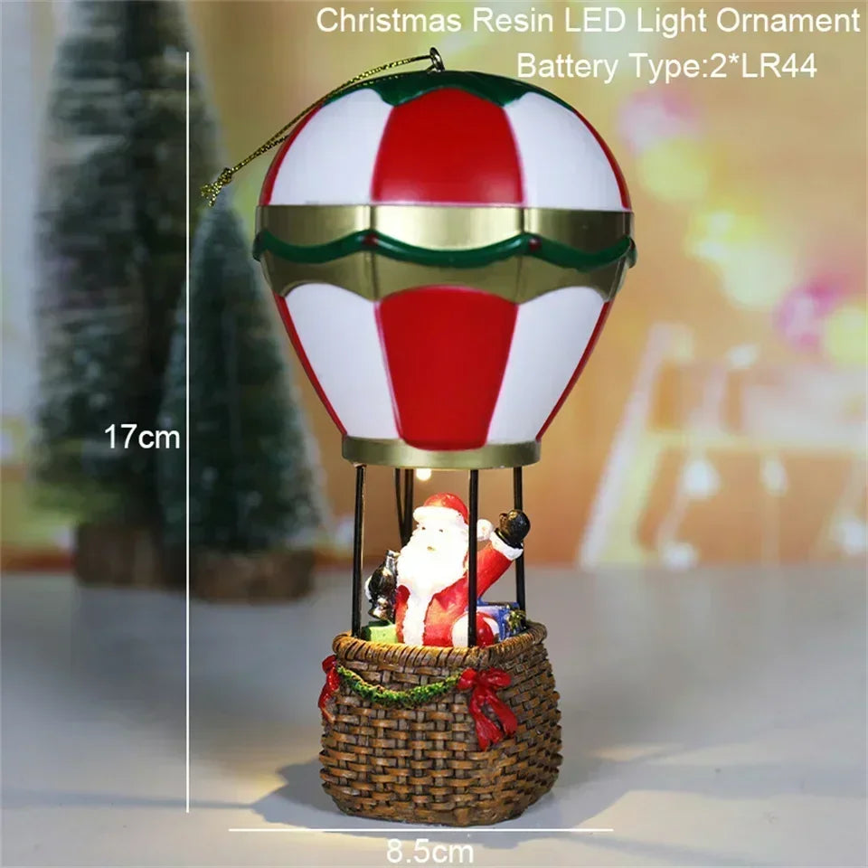 Enchanted Christmas Village LED Ornament