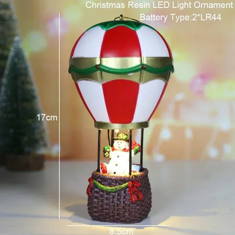 Enchanting Christmas Glowing Ornaments