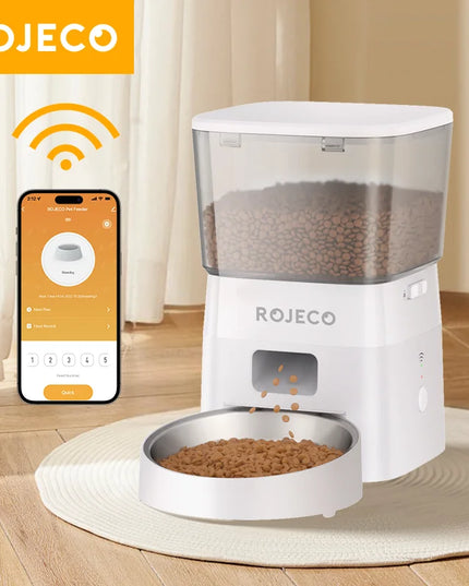 ROJECO 2L Smart WiFi Automatic Pet Feeder