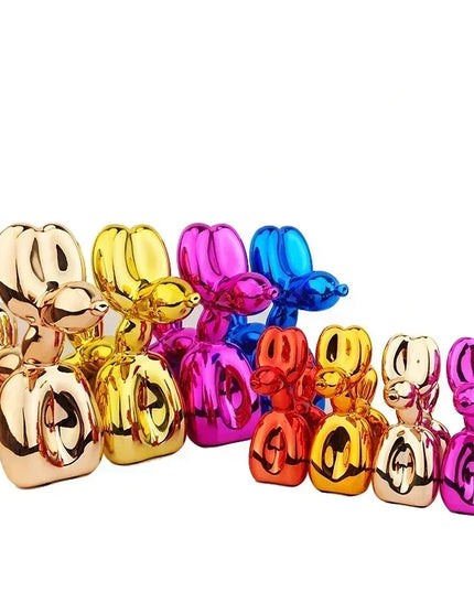 Resin Balloon Dog Sculpture