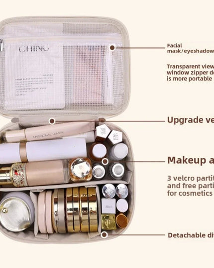 Large Capacity Luxury Makeup Bag