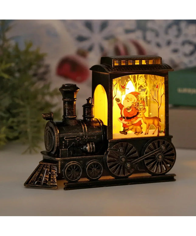 Vintage Train LED Night Lamp
