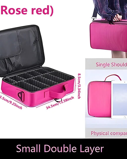 Professional Large Capacity Cosmetic &amp; Tool Case