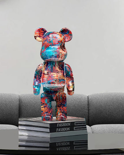 Graffiti Bear Figurine