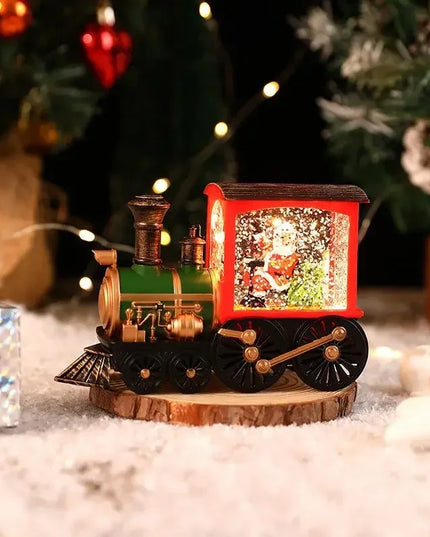 2025 Enchanted Christmas Express Illuminated Musical Train Ornament