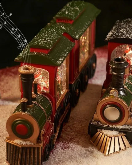 2025 Enchanted Christmas Express Illuminated Musical Train Ornament