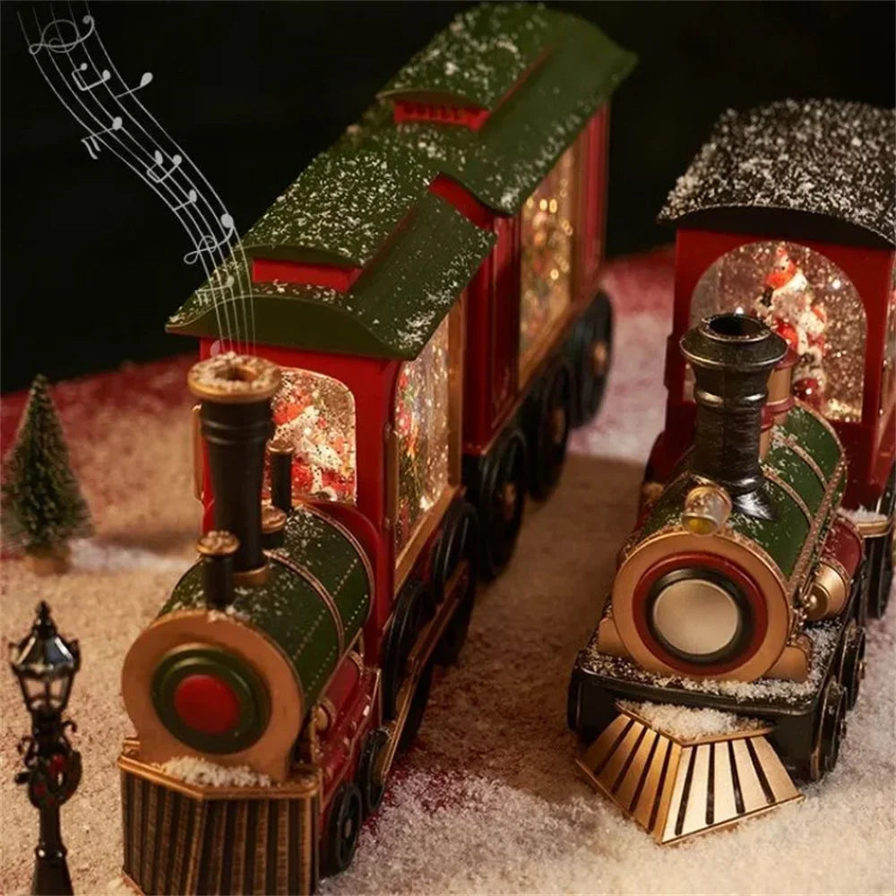 2025 Enchanted Christmas Express Illuminated Musical Train Ornament