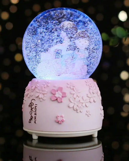 Enchanted Love Snow Globe