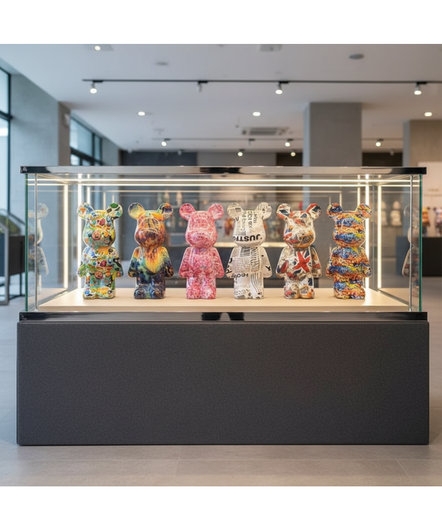 Designer Graffiti Bearbrickly Statue