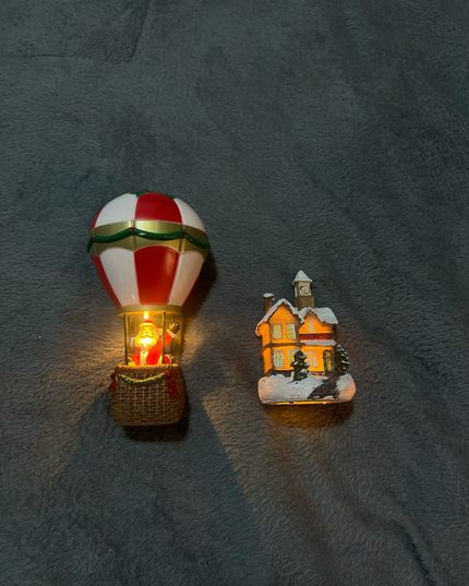 Enchanted Christmas Village LED Ornament