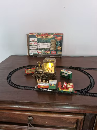 Vintage Train LED Night Lamp