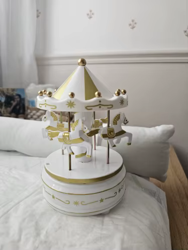 Holiday Carousel Music Box