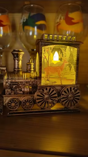 Vintage Train LED Night Lamp