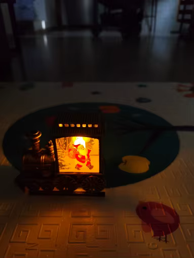 Vintage Train LED Night Lamp