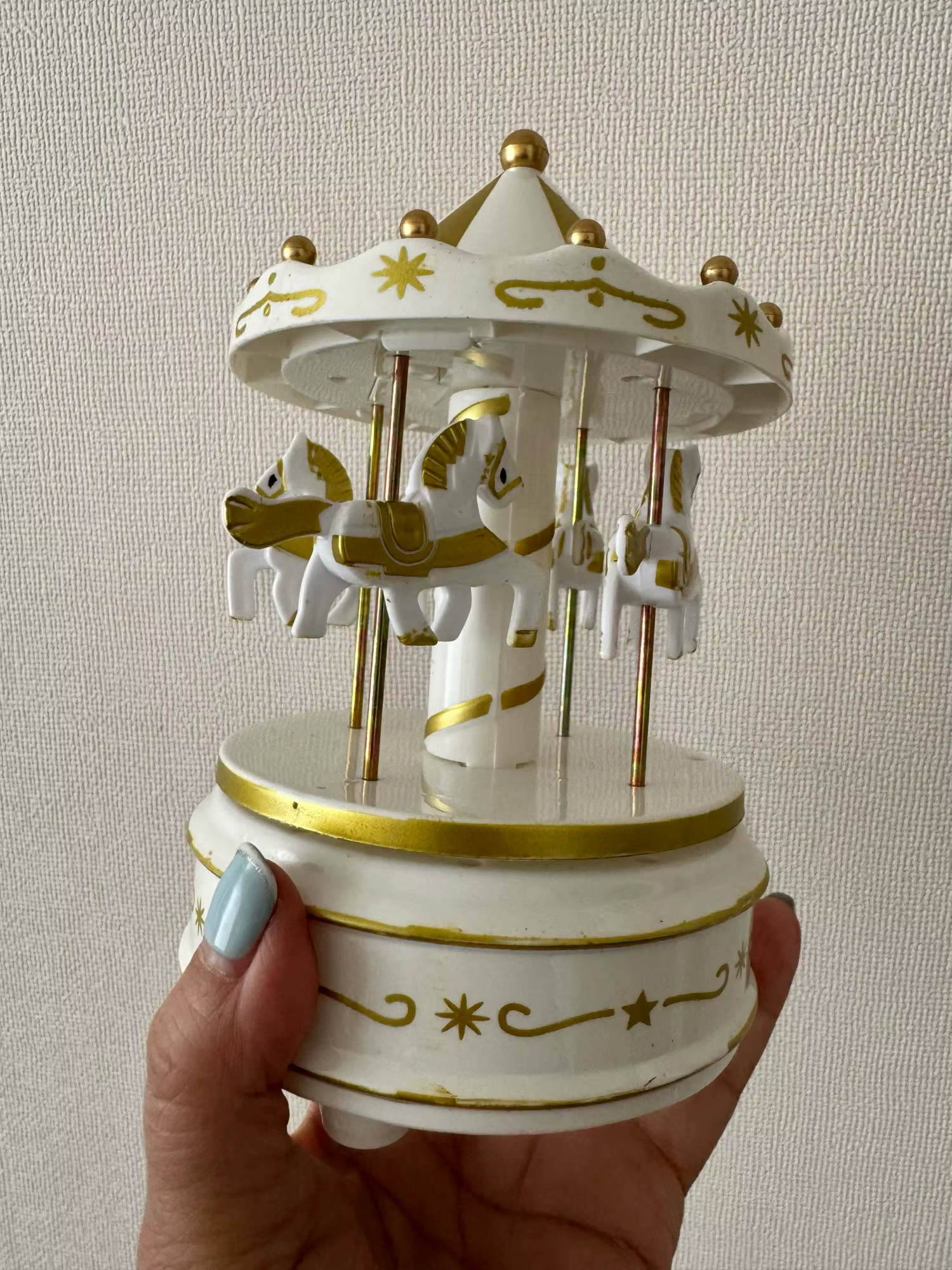 Holiday Carousel Music Box