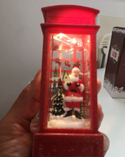 Luminous Telephone Booth Creative Night Light