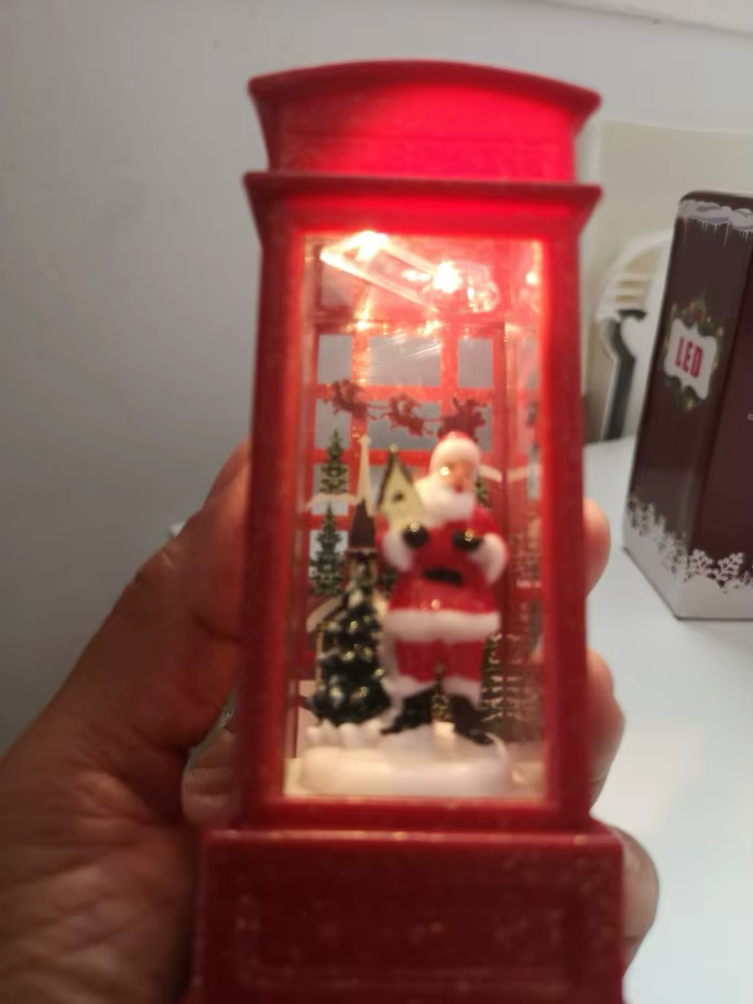 Luminous Telephone Booth Creative Night Light