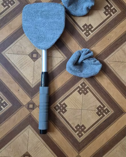 Telescopic Car Window Windshield Cleaning Brush Set