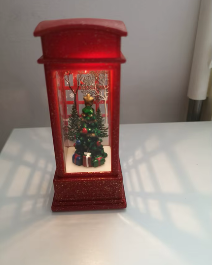 Luminous Telephone Booth Creative Night Light