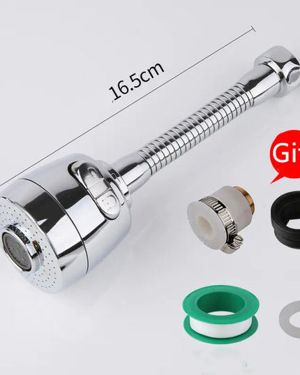 Kitchen Faucet Aerator with Filter and Extension Adapter - Back of house