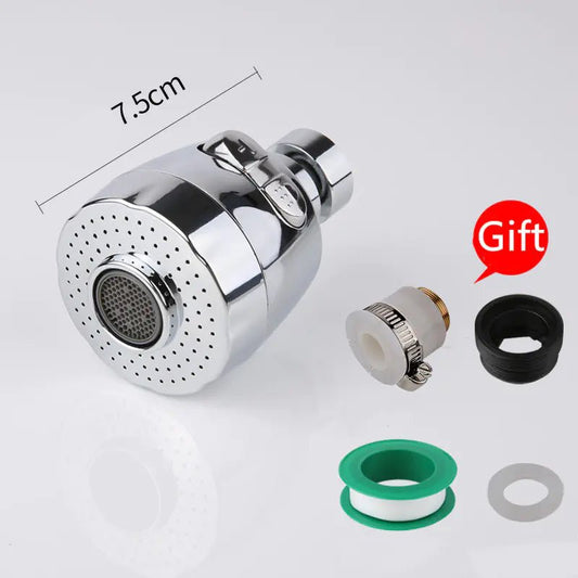 Kitchen Faucet Aerator with Filter and Extension Adapter - Back of house