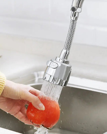 Kitchen Faucet Aerator with Filter and Extension Adapter - Back of house