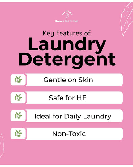 Rouge Luxe 3 - in - 1 Laundry Powder – (32 oz.), HE Compatible, Fine Musky Fragrance, Luxury Natural Detergent, Fabric Softener & Stain Remover – Plant - Based, Non - Toxic, Made in the USA - Back of the warehouse