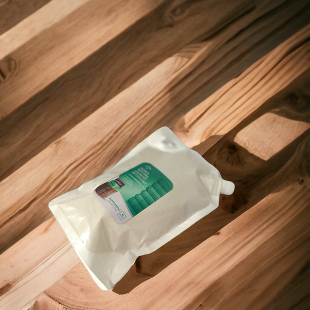 Rouge Luxe 3 - in - 1 Laundry Powder – (32 oz.), HE Compatible, Fine Musky Fragrance, Luxury Natural Detergent, Fabric Softener & Stain Remover – Plant - Based, Non - Toxic, Made in the USA - Back of the warehouse