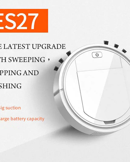Smart Vacuum Robot ES27 3 - in - 1 Cleaning Machine - Back of house